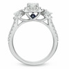 Thumbnail Image 3 of Previously Owned - Vera Wang Love Collection 1-1/2 CT. T.W. Oval Diamond Three Stone Engagement Ring in 14K White Gold