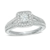 Thumbnail Image 0 of Previously Owned - Vera Wang Love Collection 3/4 CT. T.W. Princess-Cut Diamond Engagement Ring in 14K White Gold