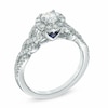 Thumbnail Image 2 of Previously Owned - Vera Wang Love Collection 3/4 CT. T.W. Diamond Frame Engagement Ring in 14K White Gold