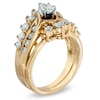 Thumbnail Image 2 of Previously Owned - 1-1/2 CT. T.W. Marquise Diamond Bridal Set in 14K Gold