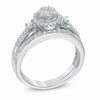Thumbnail Image 2 of Previously Owned - 1/2 CT. T.W. Composite Diamond Bridal Set in 10K White Gold