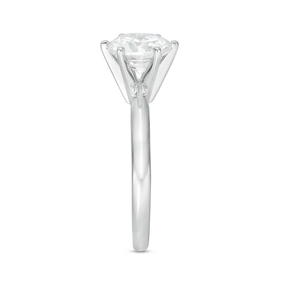 Previously Owned - 1-1/2 CT. Diamond Solitaire Engagement Ring in 14K White Gold (I/I2)