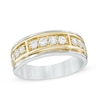 Thumbnail Image 1 of Previously Owned - 1 CT. T.W. Diamond Band in 14K Two-Tone Gold