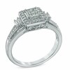 Thumbnail Image 2 of Previously Owned - Cherished Promise Collection™ 1/3 CT. T.W. Princess-Cut Diamond Frame Ring in 10K White Gold