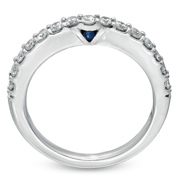 Previously Owned - Vera Wang Love Collection 1/2 CT. T.w. Diamond Band in 14K White Gold