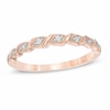 Thumbnail Image 0 of Previously Owned - Diamond Accent Vintage-Style Cascading Band in 10K Rose Gold