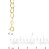Thumbnail Image 2 of Previously Owned - Made in Italy Glitter Enamel Bar Bracelet in 14K Gold - 7.5"