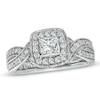 Thumbnail Image 0 of Previously Owned - Vera Wang Love Collection 1-1/5 CT. T.W. Princess-Cut Diamond Ring in 14K White Gold