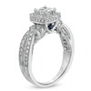 Thumbnail Image 1 of Previously Owned - Vera Wang Love Collection 1-1/5 CT. T.W. Princess-Cut Diamond Ring in 14K White Gold