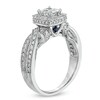 Thumbnail Image 2 of Previously Owned - Vera Wang Love Collection 1-1/5 CT. T.W. Princess-Cut Diamond Ring in 14K White Gold