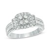 Thumbnail Image 1 of Previously Owned - 1 CT. T.W. Diamond Composite Frame Engagement Ring in 10K White Gold