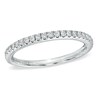 Thumbnail Image 1 of Previously Owned - Vera Wang Love Collection 1/4 CT. T.W. Diamond Anniversary Band in 14K White Gold