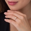 Thumbnail Image 2 of Previously Owned - 1/3 CT. Diamond Solitaire Engagement Ring in 14K Gold (I/I2)