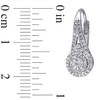 Thumbnail Image 3 of Previously Owned - 1/4 CT. T.W. Composite Diamond Vintage-Style Drop Earrings in Sterling Silver