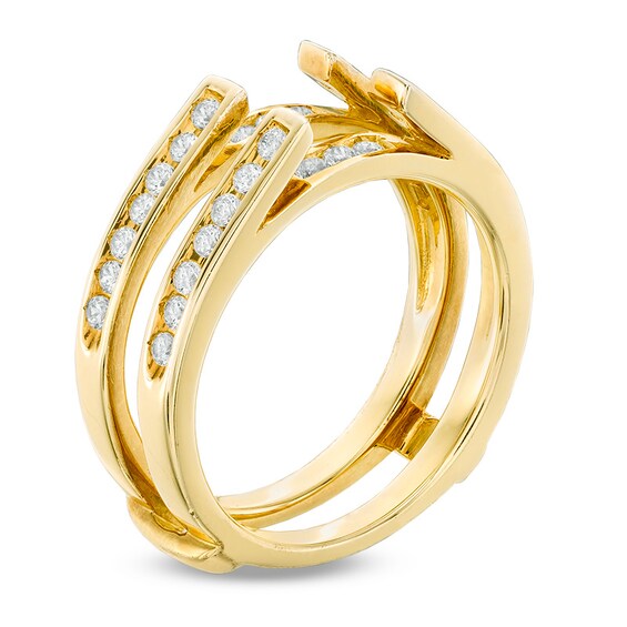 Previously Owned - 1/2 CT. T.w. Diamond Solitaire Enhancer in 14K Gold