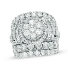 ブライダンセット Previously Owned - 6 CT. T.W. Composite Diamond Frame
