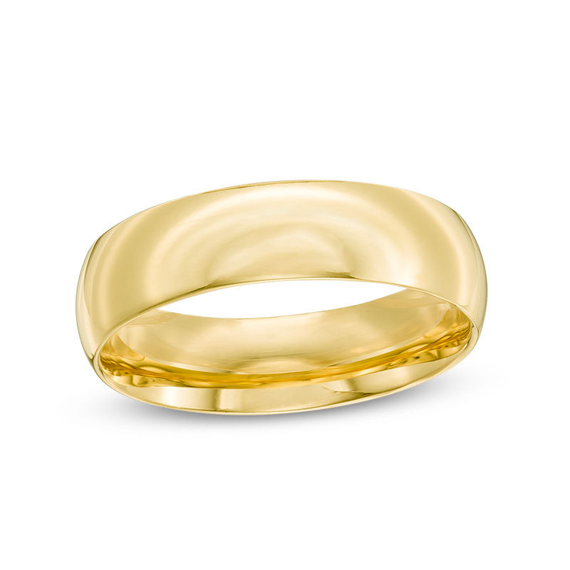Main Image 1 of Previously Owned - 6mm 14K Gold Wedding Band