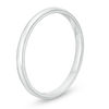 Thumbnail Image 2 of Previously Owned - 2.0mm Comfort Fit Wedding Band in 14K White Gold