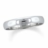 Thumbnail Image 1 of Previously Owned - 4mm Wedding Band in 14K White Gold