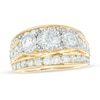 Thumbnail Image 1 of Previously Owned - 3 CT. T.W. Past Present Future® Diamond Three Stone Ring in 14K Gold