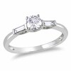 Thumbnail Image 1 of Previously Owned - 1/2 CT. T.W. Diamond Three Stone Engagement Ring in 14K White Gold