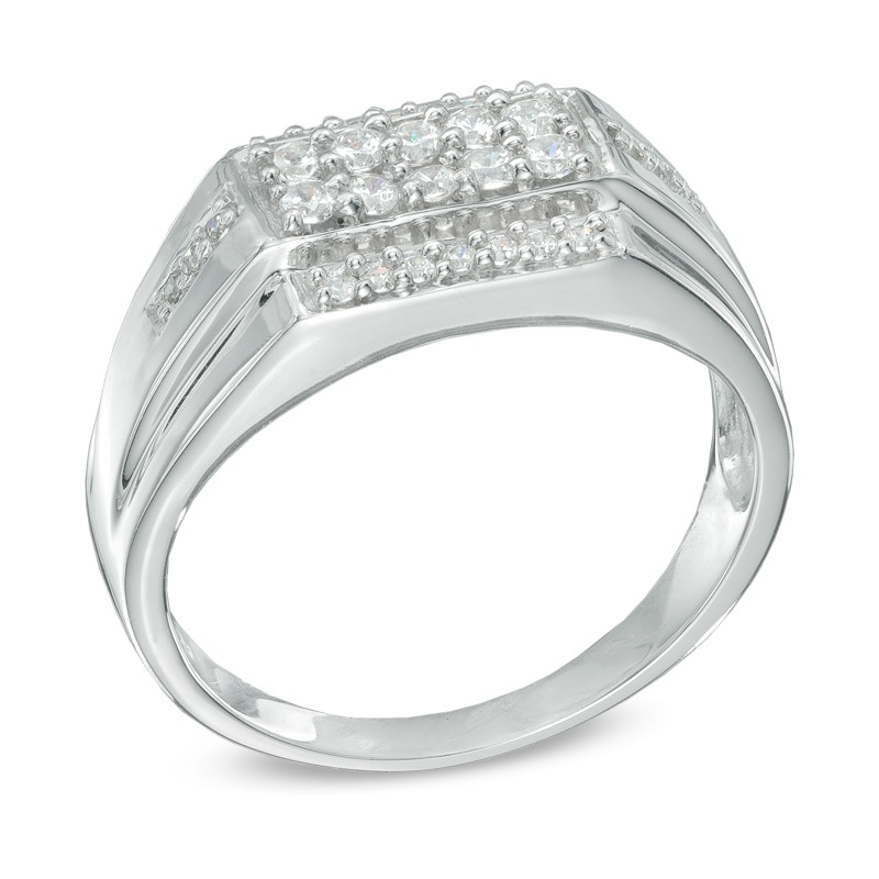 Main Image 2 of Previously Owned - 1/2 CT. T.W. Diamond Ring in 10K White Gold