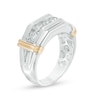 Thumbnail Image 2 of Previously Owned - 1 CT. T.W. Diamond Five Stone Comfort Fit Anniversary Band in 10K Two-Tone Gold