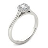Thumbnail Image 2 of Previously Owned - 1/2 CT. T.W. Diamond Frame Engagement Ring in 14K White Gold