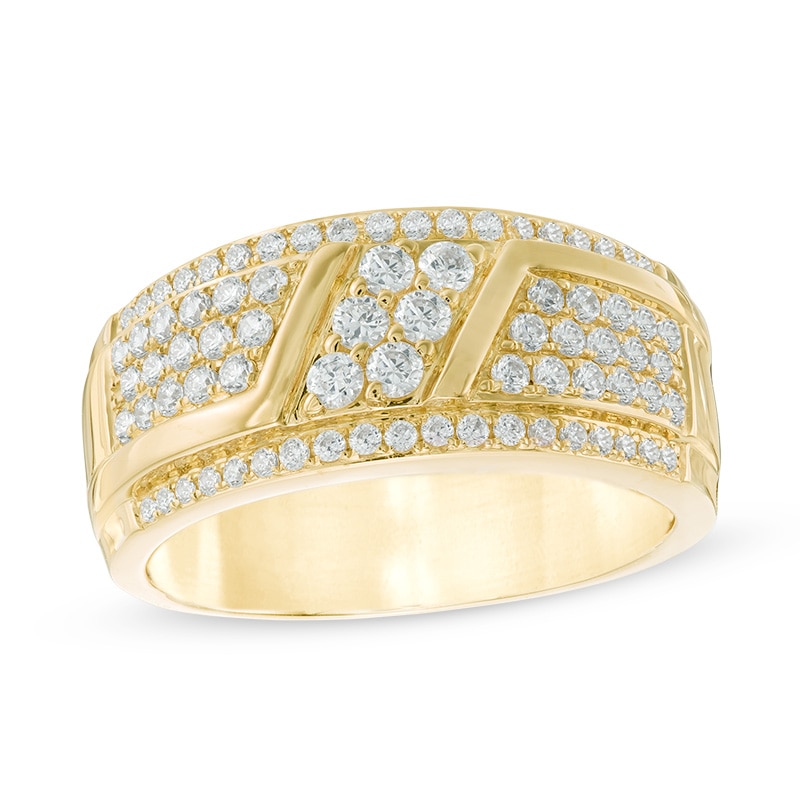 Main Image 1 of Previously Owned - 1 CT. T.W. Diamond Band in 10K Gold