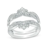 Thumbnail Image 1 of Previously Owned - 1/3 CT. T.W. Diamond Vintage-Style Crowned Solitaire Enhancer in 14K White Gold