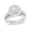 Thumbnail Image 2 of Previously Owned - 1-3/4 CT. T.W. Composite Diamond Frame Bridal Set in 10K White Gold