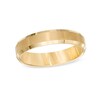 Thumbnail Image 1 of Previously Owned - 5.0mm Comfort Fit Wedding Band in Yellow Tungsten