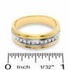 Thumbnail Image 3 of Previously Owned - 1/4 CT. T.W. Diamond Eleven Stone Ring in 14K Two-Tone Gold