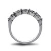 Thumbnail Image 3 of Previously Owned - 1-5/8 CT. T.W. Diamond Five Stone Wedding Band in Platinum (H/SI1)
