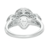 Thumbnail Image 2 of Previously Owned - 1-1/2 CT. T. W. Diamond Past Present Future® Pear-Shape Frame Ring in 14K White Gold