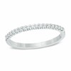 Thumbnail Image 1 of Previously Owned - 1/6 CT. T.W. Diamond Anniversary Band in 14K White Gold