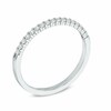 Thumbnail Image 2 of Previously Owned - 1/6 CT. T.W. Diamond Anniversary Band in 14K White Gold