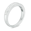 Thumbnail Image 2 of Previously Owned - 5/8 CT. T.W. Princess-Cut Diamond Two Row Wedding Band in 14K White Gold