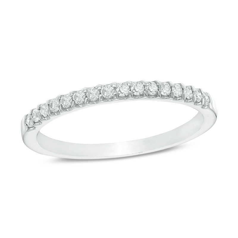 Main Image 1 of Previously Owned - 1/5 CT. T.W. Diamond Band in 10K White Gold