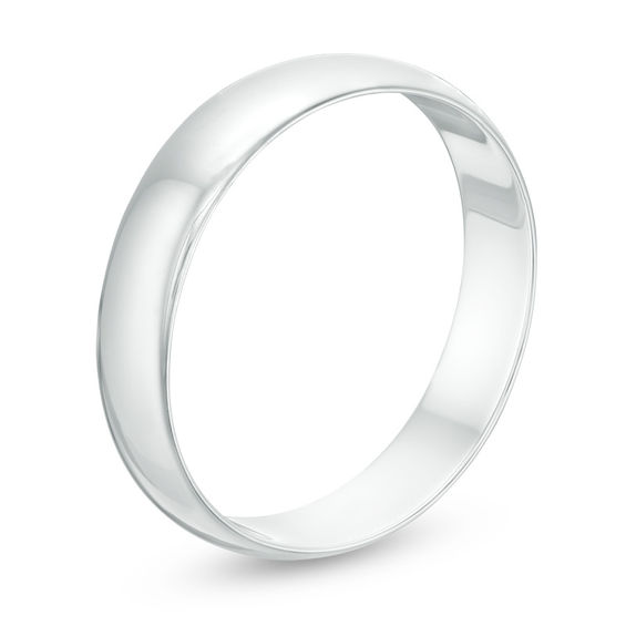 Previously Owned - 4.0mm Wedding Band in 10K White Gold