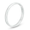 Thumbnail Image 2 of Previously Owned - Ladies' 2.0mm Wedding Band in 10K White Gold