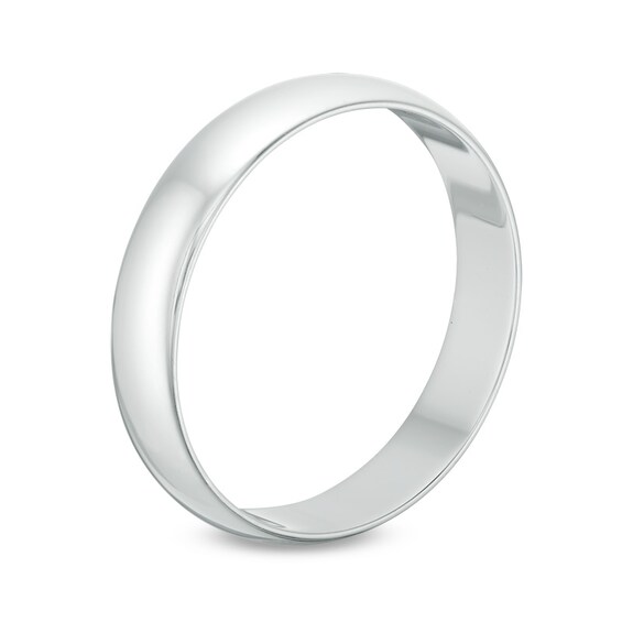 Previously Owned - 4.0mm Wedding Band in 14K White Gold