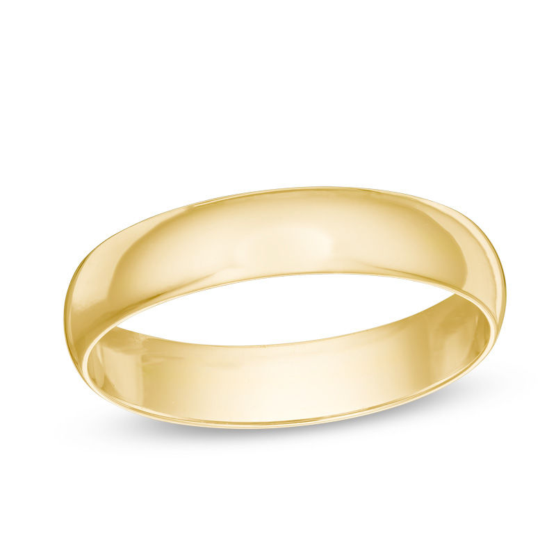 Main Image 1 of Previously Owned - 4.0mm Wedding Band in 14K Gold