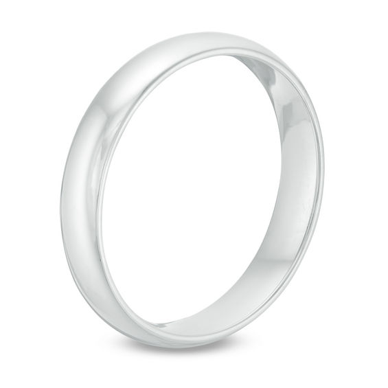 Previously Owned - 4.0mm Comfort-Fit Wedding Band in 10K White Gold