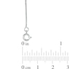 Thumbnail Image 2 of Previously Owned - 0.66mm Box Chain Necklace in 14K White Gold - 18"