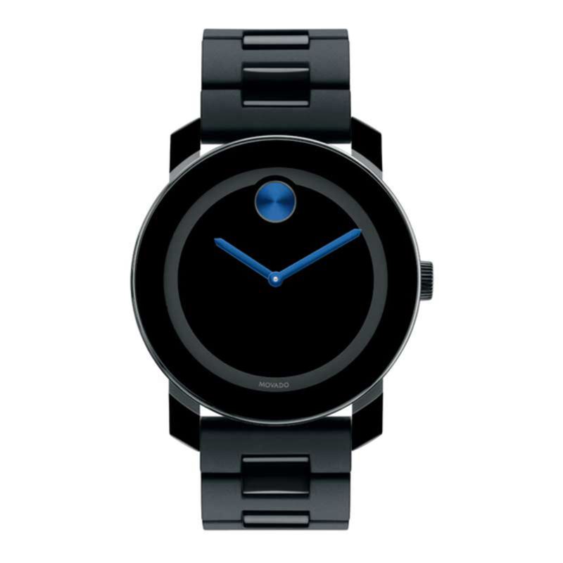 Previously Owned - Men's Movado Bold® Black Watch (Model: 3600099)