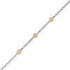 Thumbnail Image 1 of Previously Owned - Citrine Station Bracelet in Sterling Silver
