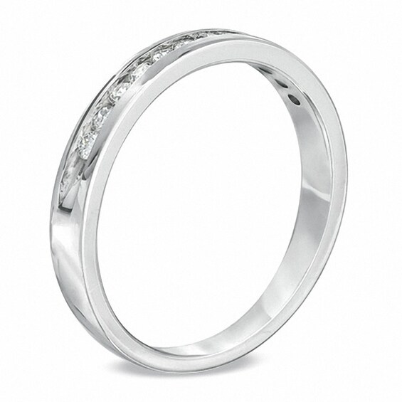 Previously Owned - 1/2 CT. T.w. Diamond Anniversary Band in 14K White Gold