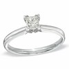 Thumbnail Image 1 of Previously Owned - 1/2 CT. Princess-Cut Diamond Solitaire Engagement Ring in 14K White Gold (K/I3)