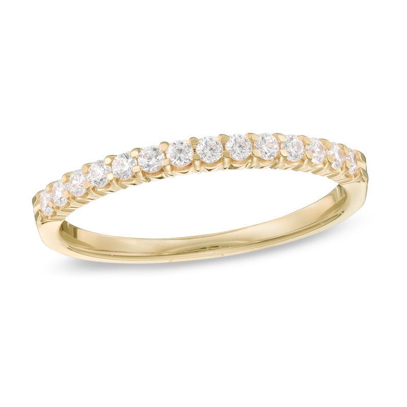 Main Image 1 of Previously Owned - 1/2 CT. T.W. Diamond Anniversary Band in 14K Gold